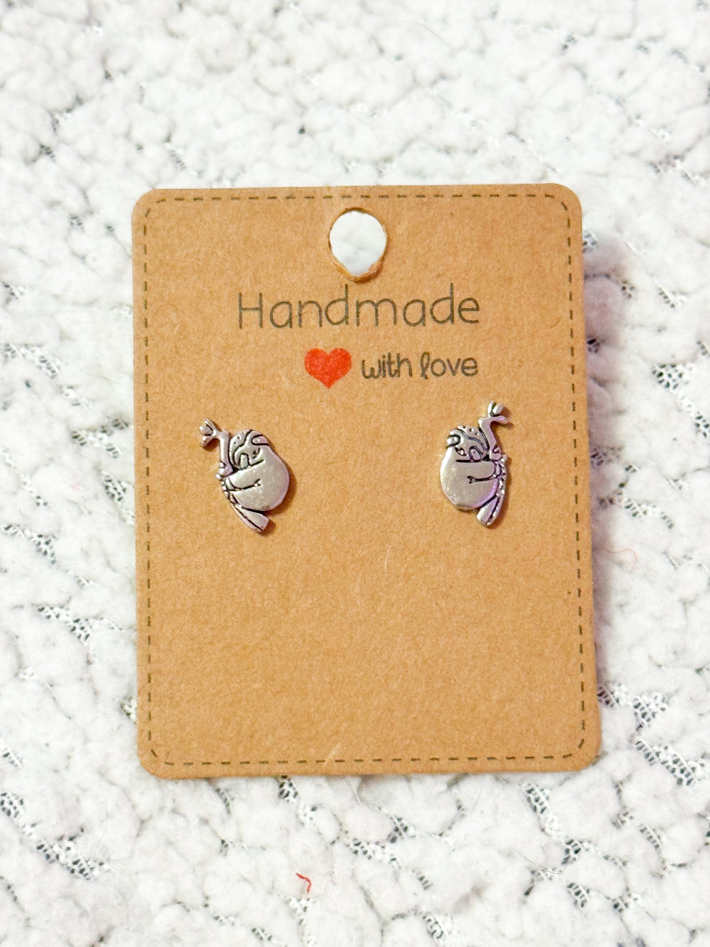 Sloth earrings