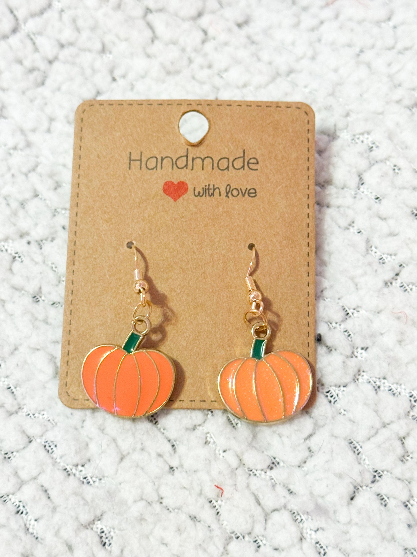 Pumpkin earrings