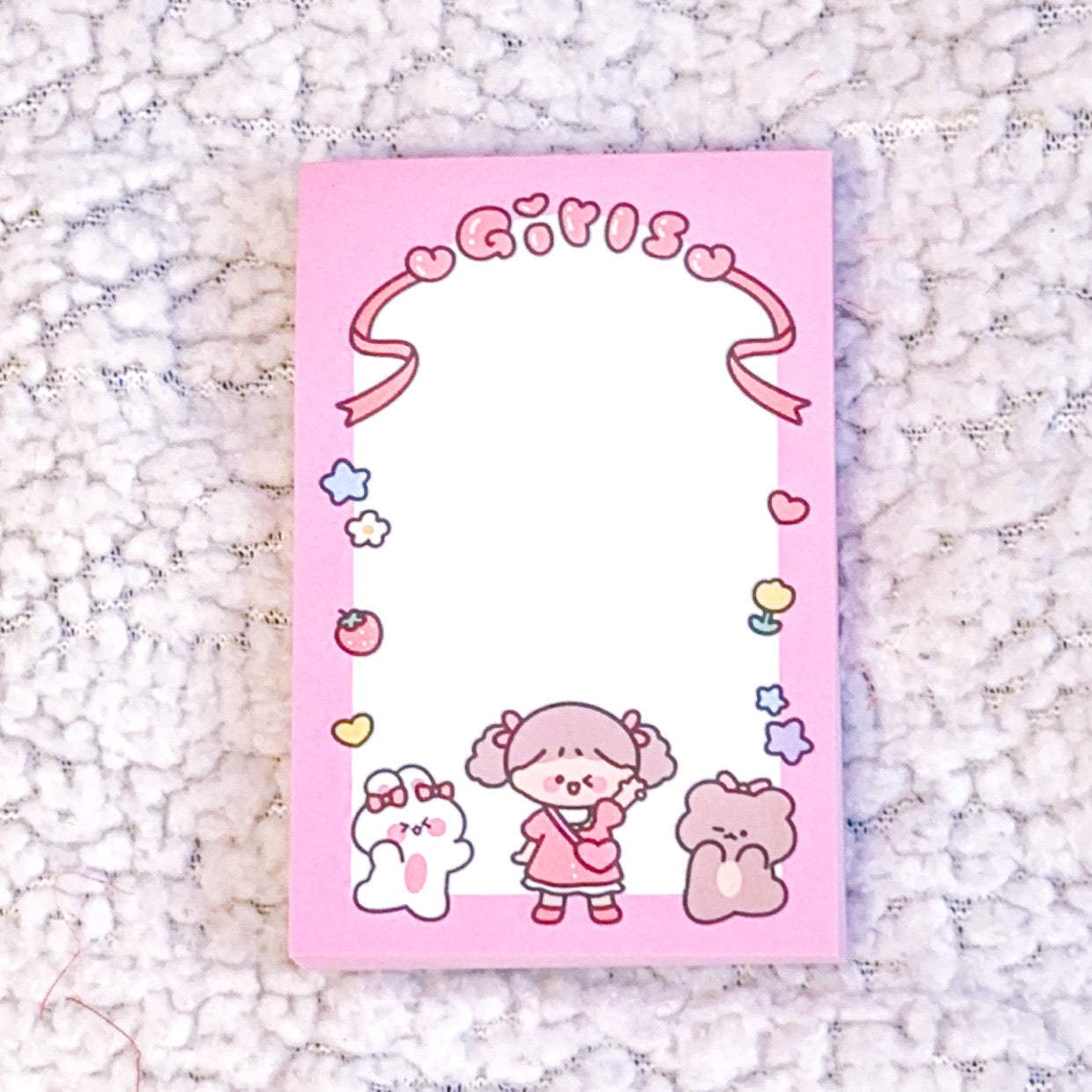 Pinky Kitty Stationary Pack