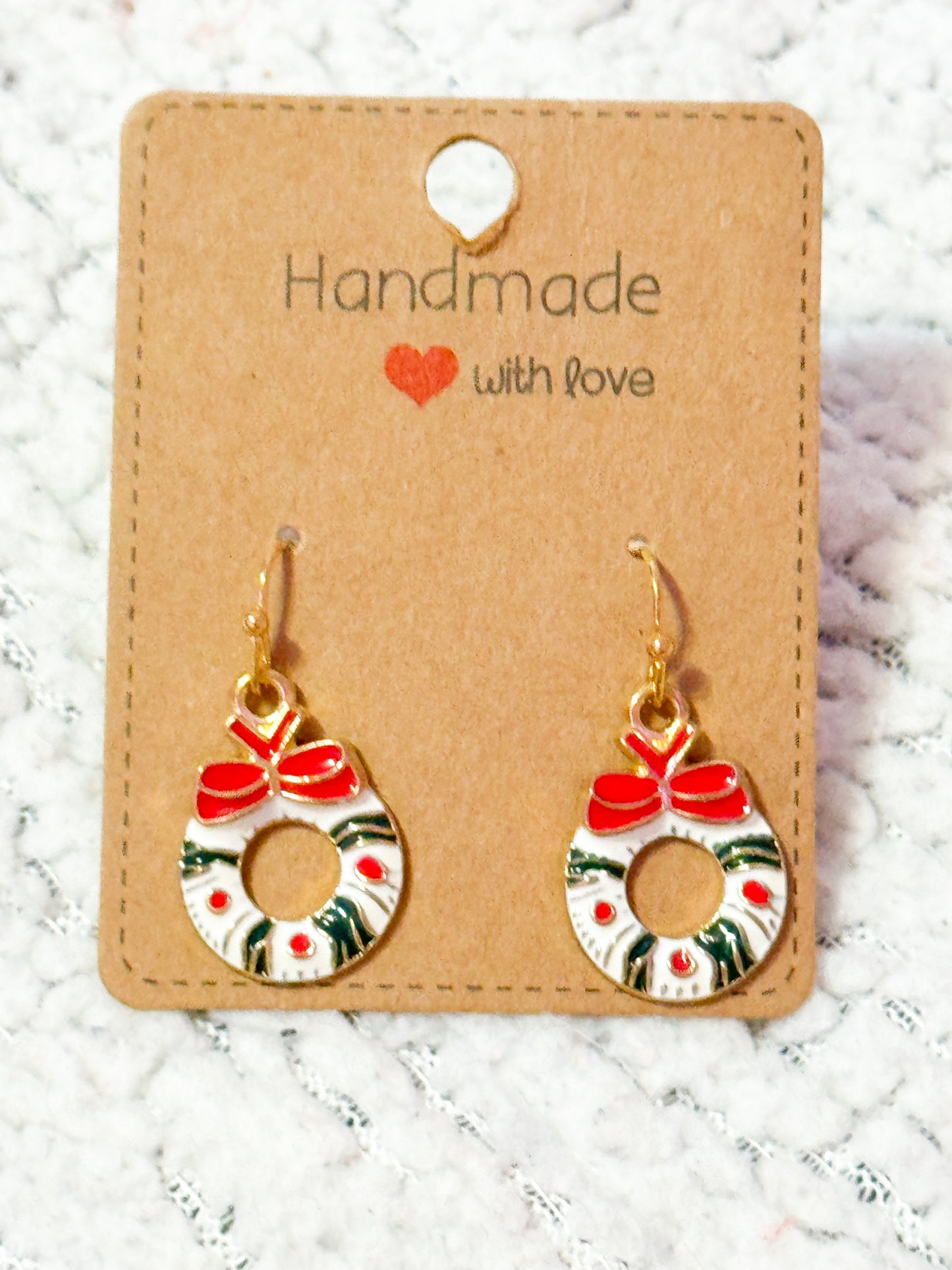 Wreath earrings