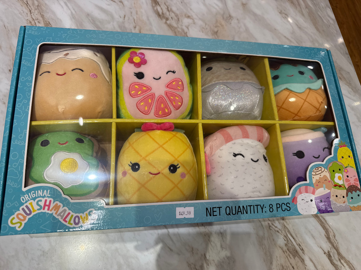 Squishmallow Food Plush Set Box