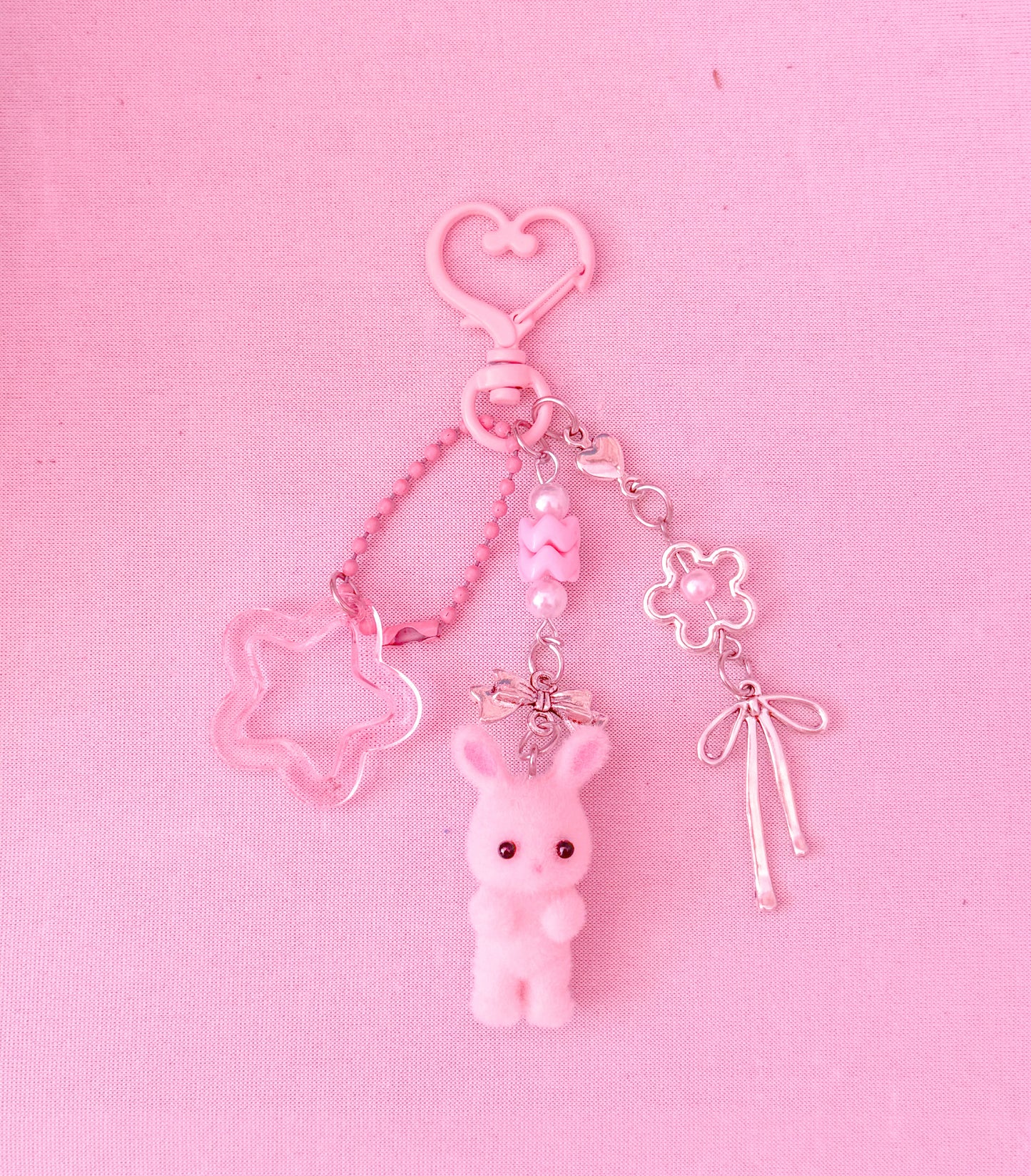 Calico Critters Bunny Keychain