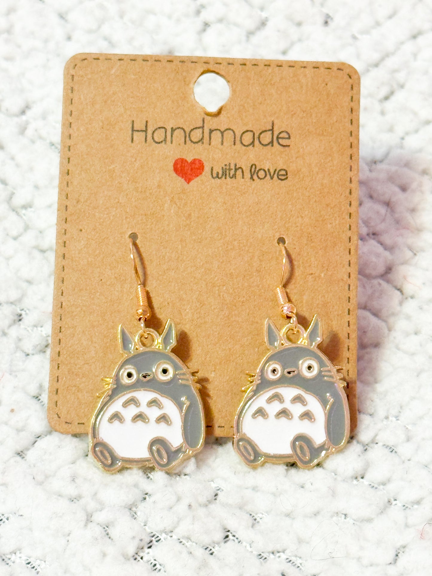 Totoro earrings