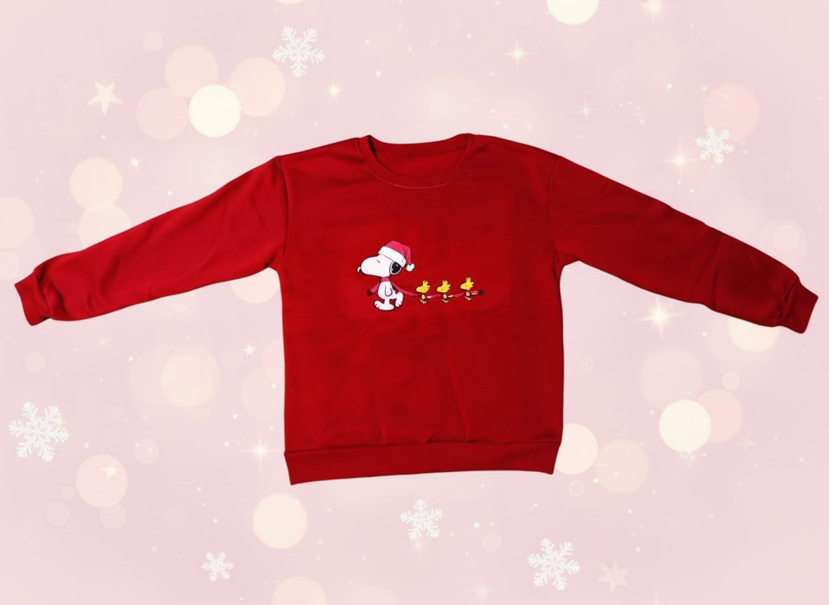 Christmas Snoopy Red Sweater