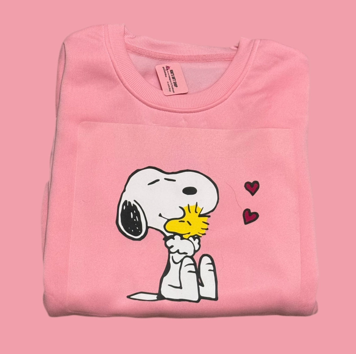 Snoopy Pink Sweatshirt