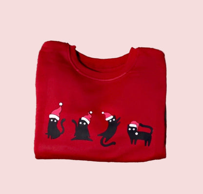 Christmas Cats Sweater