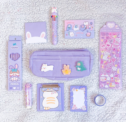 Plum Bunny Stationary Pack