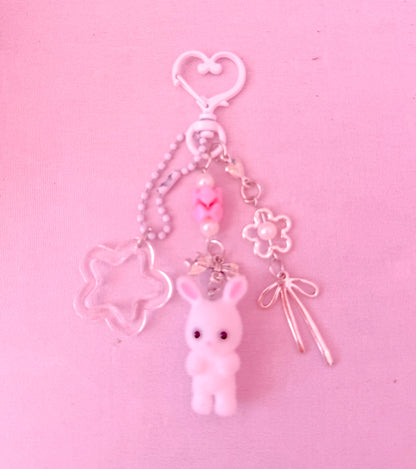 Calico Critters Bunny Keychain