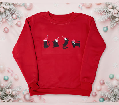 Christmas Cats Sweater