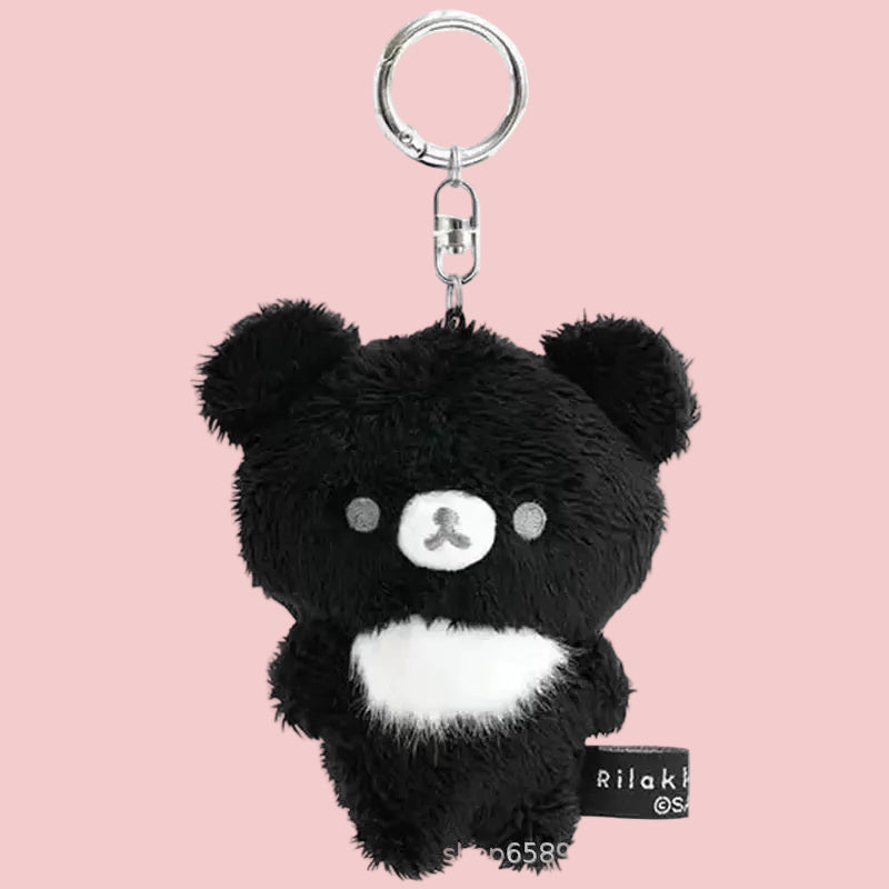 Limited Edition Rilakkuma Korilakkuma Plush Keychain