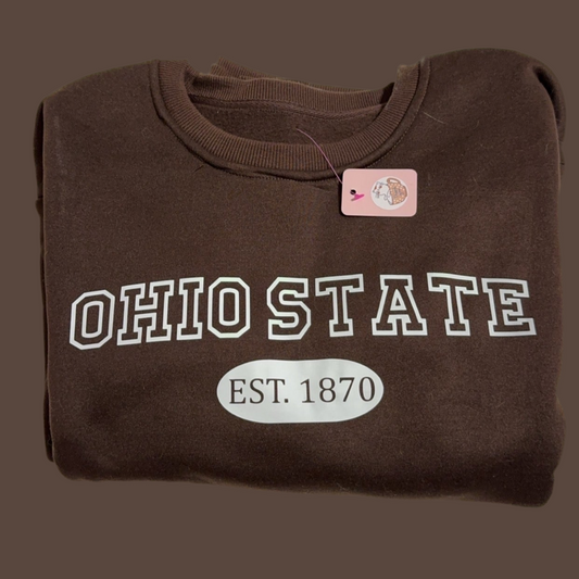 Ohio State Brown Sweatshirt