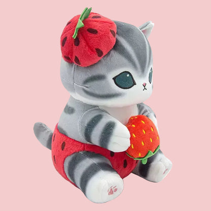 Authentic MOFUSAND Fruit Cat Plush 25cm