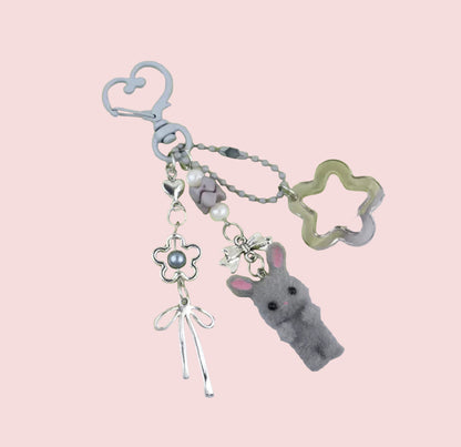Calico Critters Bunny Keychain