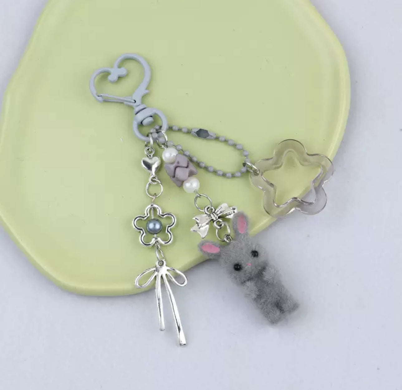Calico Critters Bunny Keychain