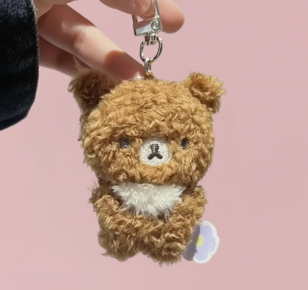 San-X Rilakkuma Plush Keychain