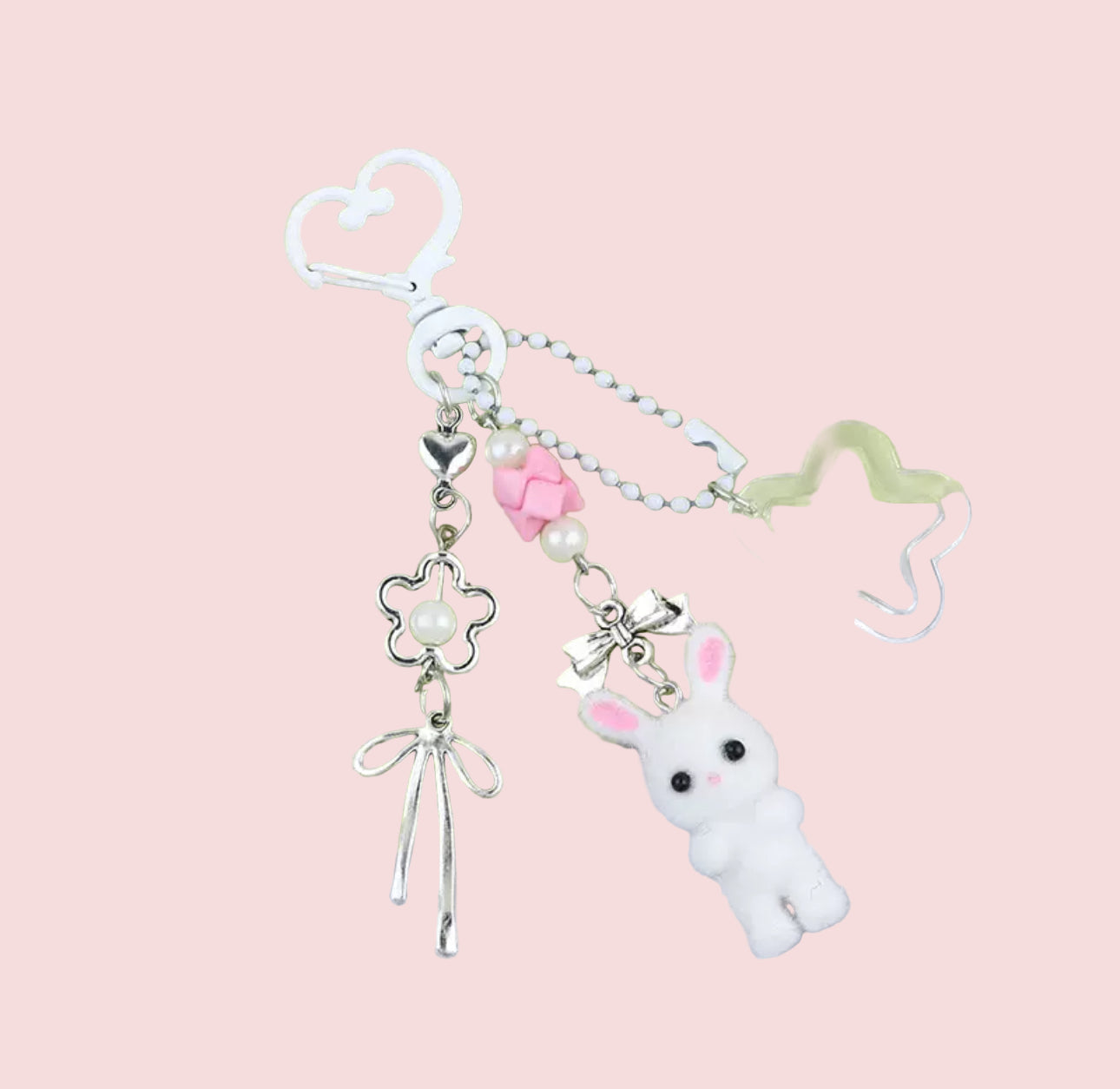 Calico Critters Bunny Keychain