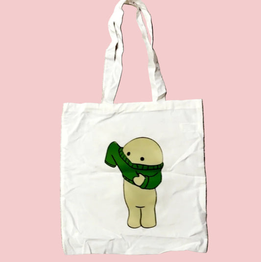 Smiski Tote Bag